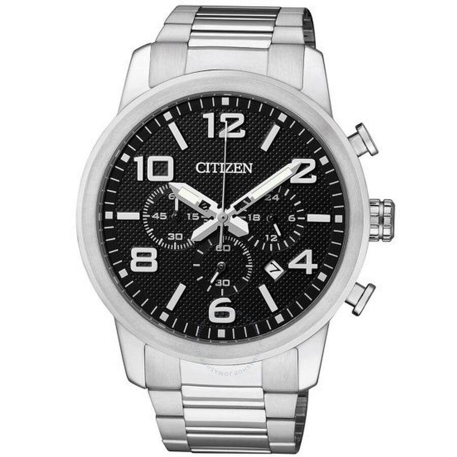 Citizen Chronograph Quartz Black Dial Men's Watch AN8050-51E - Dawson Watches