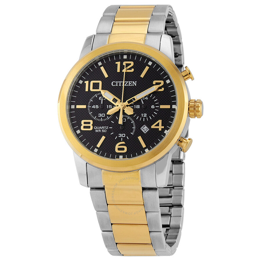 Citizen Chronograph Quartz Black Dial Men's Watch AN8054-50E - Dawson Watches