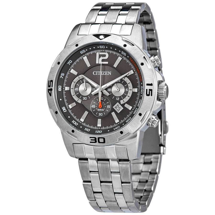 Citizen Chronograph Quartz Black Dial Men's Watch AN8101-51E - Dawson Watches