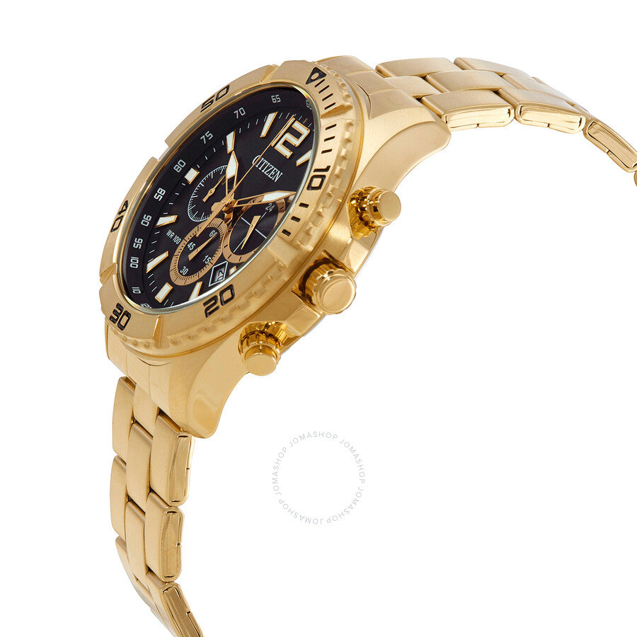 Citizen Chronograph Quartz Black Dial Men's Watch AN8122-51E - Dawson Watches #2
