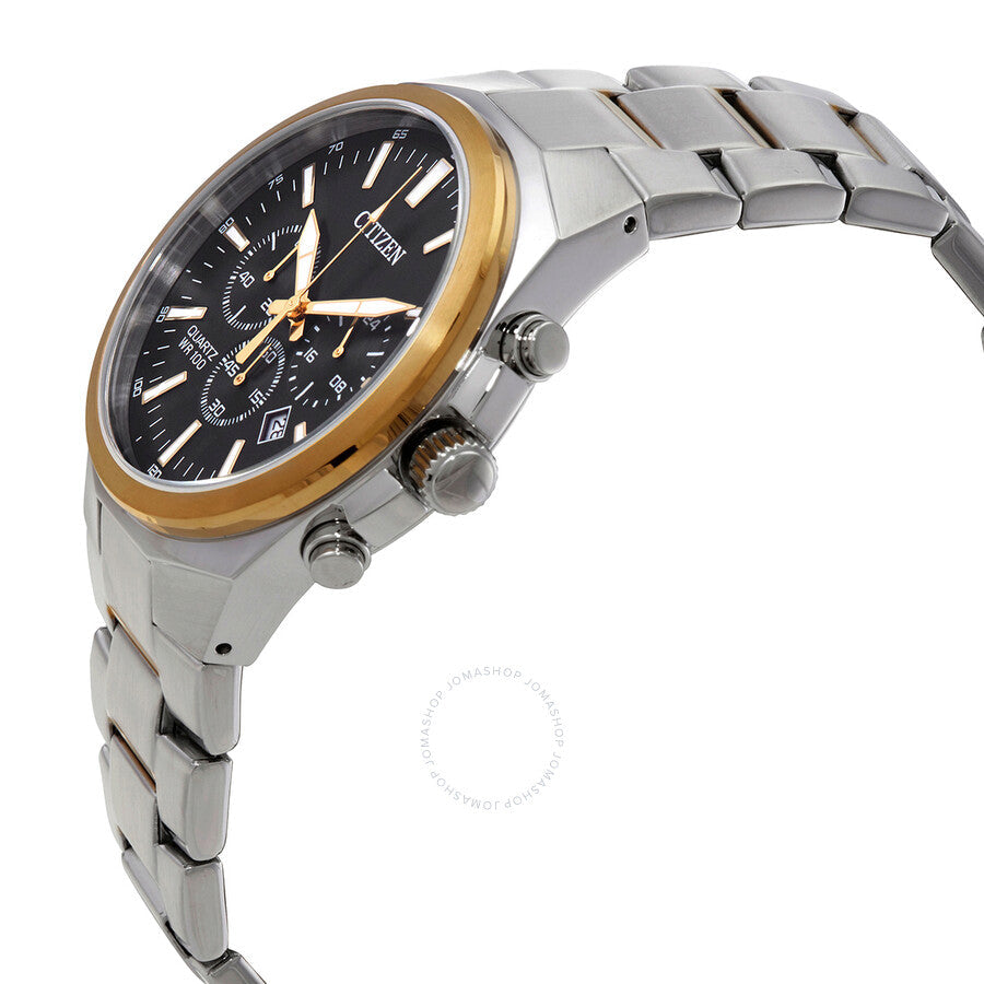 Citizen Chronograph Quartz Black Dial Men's Watch AN8174-58E - Dawson Watches #2