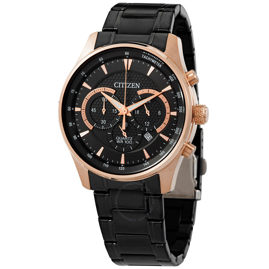 Citizen Chronograph Quartz Black Dial Men's Watch AN8196-55E - Dawson Watches