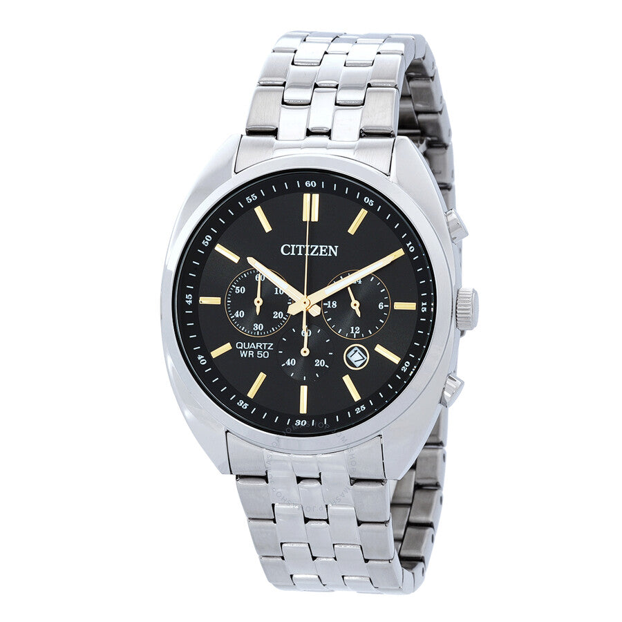 Citizen Chronograph Quartz Black Dial Men's Watch AN8210-56E - Dawson Watches