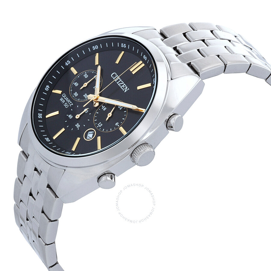 Citizen Chronograph Quartz Black Dial Men's Watch AN8210-56E - Dawson Watches #2