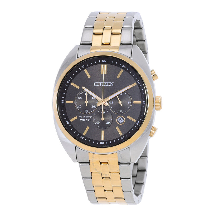 Citizen Chronograph Quartz Black Dial Men's Watch AN8214-55E - Dawson Watches