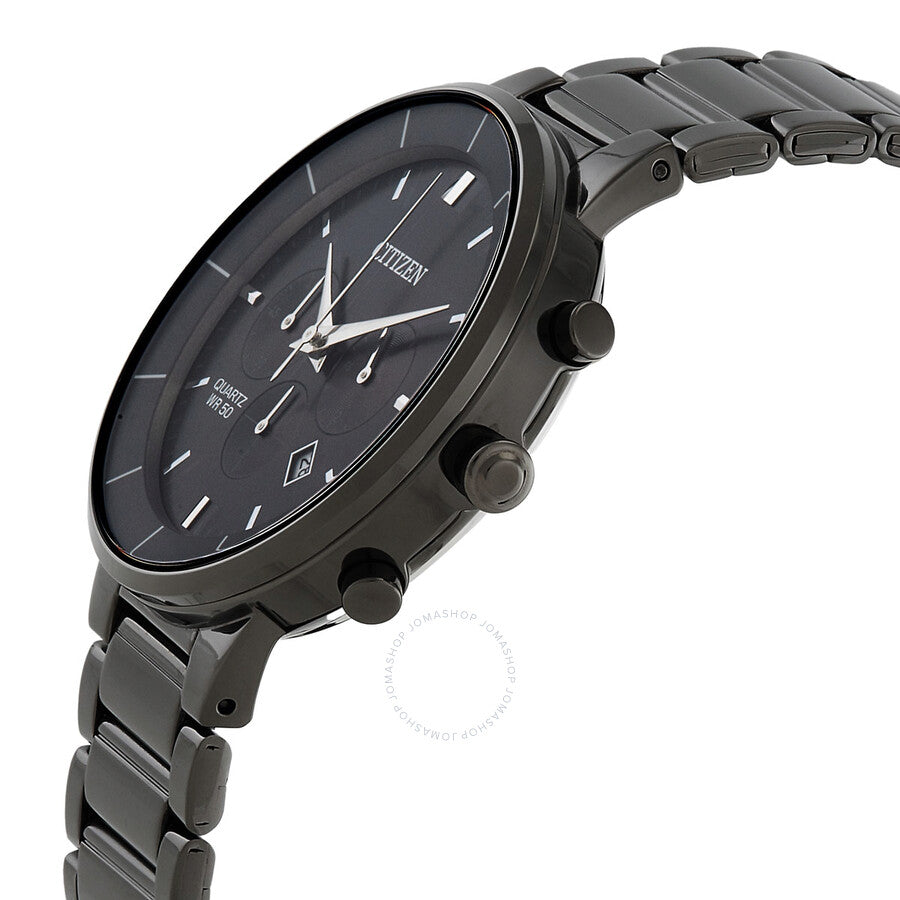 Citizen Chronograph Quartz Black Dial Men's Watch AN8227-53H - Dawson Watches #2