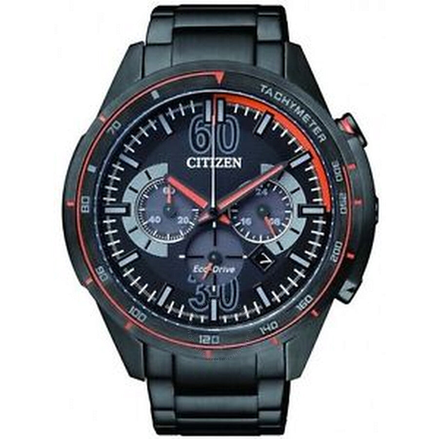 Citizen Chronograph Quartz Black Dial Men's Watch CA4125-56E - Dawson Watches