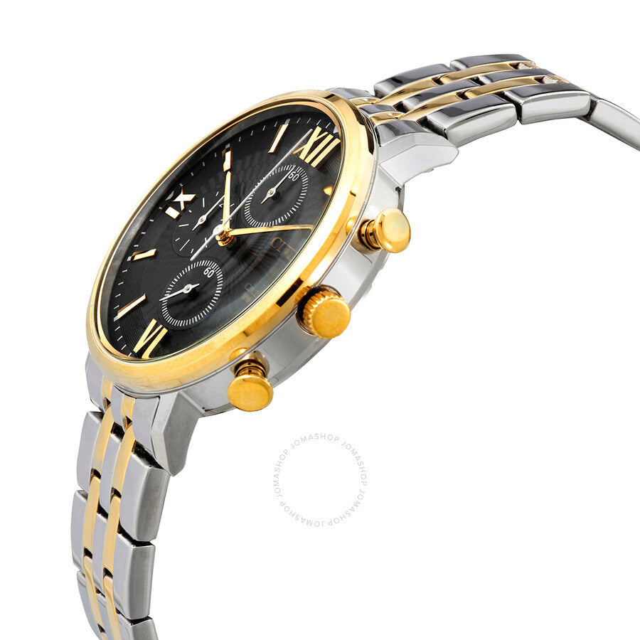 Citizen Chronograph Quartz Black Dial Two-tone Men's Watch AN3616-75E - Dawson Watches #2