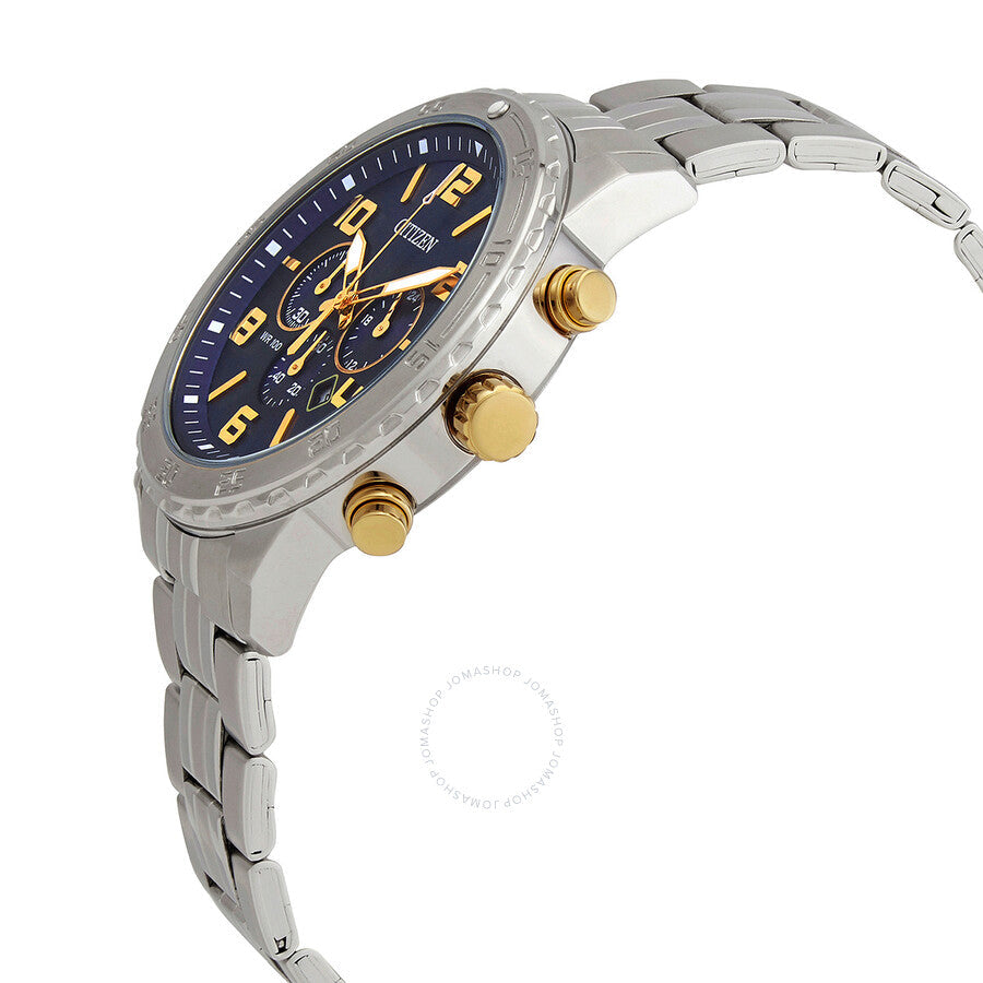 Citizen Chronograph Quartz Blue Dial Men's Watch AN8134-52L - Dawson Watches #2