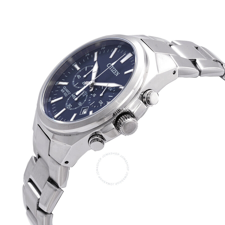 Citizen Chronograph Quartz Blue Dial Men's Watch AN8170-59L - Dawson Watches #2