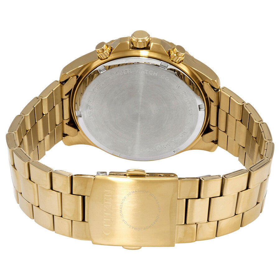 Citizen Chronograph Quartz Champagne Dial Men's Watch AN8122-51P - Dawson Watches #3