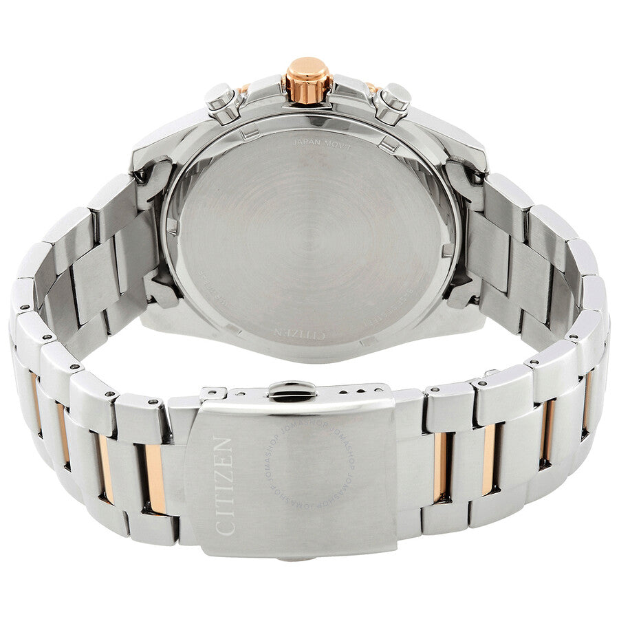 Citizen Chronograph Quartz Grey Dial Two-Tone Men's Watch AN8204-59H - Dawson Watches #3