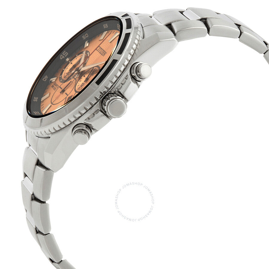 Citizen Chronograph Quartz Peach Dial Men's Watch AN8200-50X - Dawson Watches #2