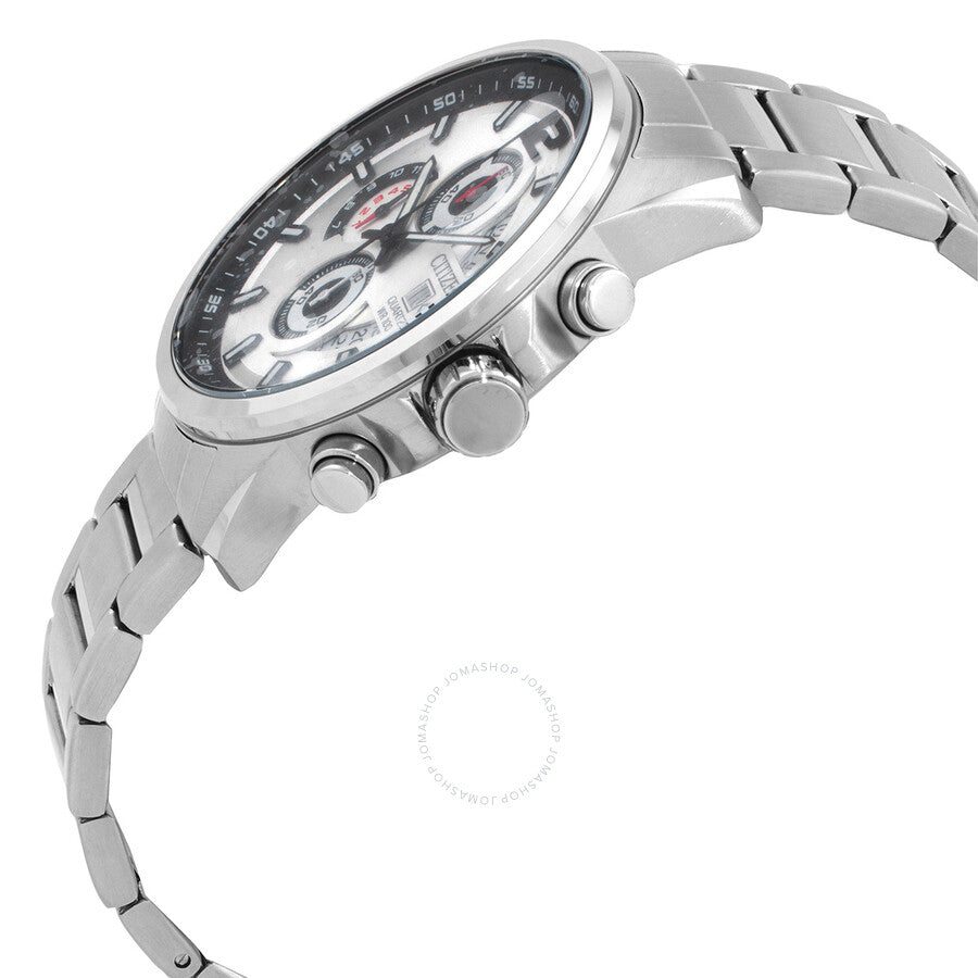 Citizen Chronograph Quartz Silver Dial Men's Watch AN3690-56A - Dawson Watches #2