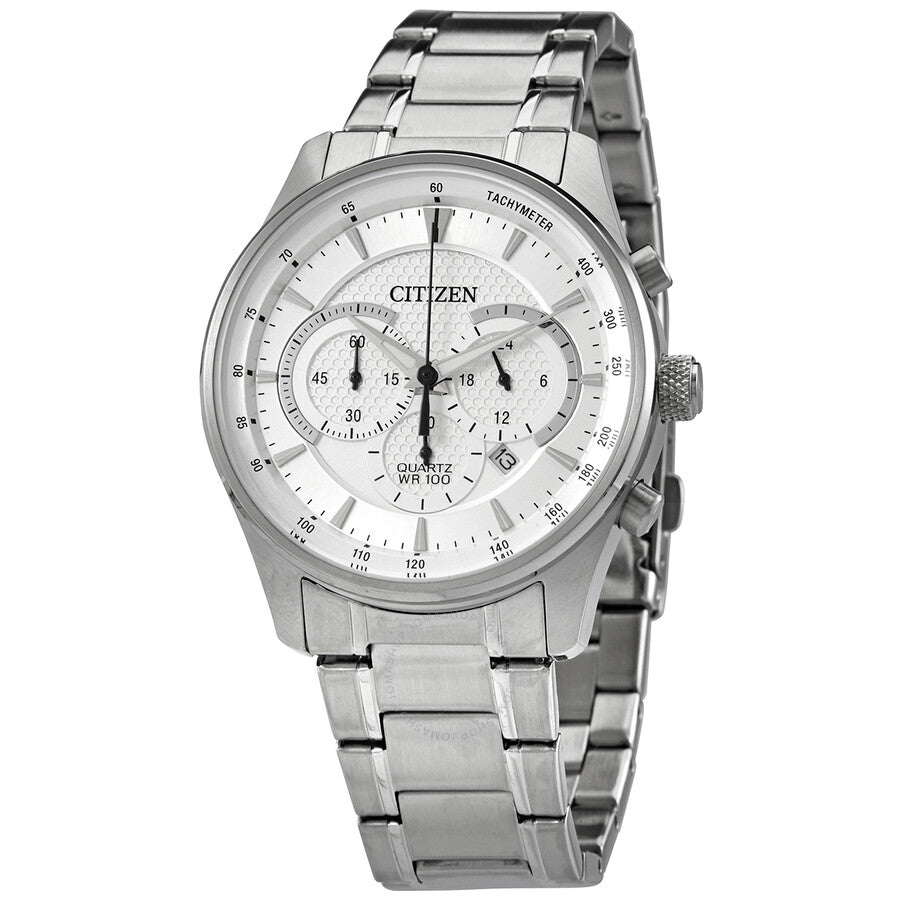Citizen Chronograph Quartz Silver Dial Men's Watch AN8190-51A - Dawson Watches