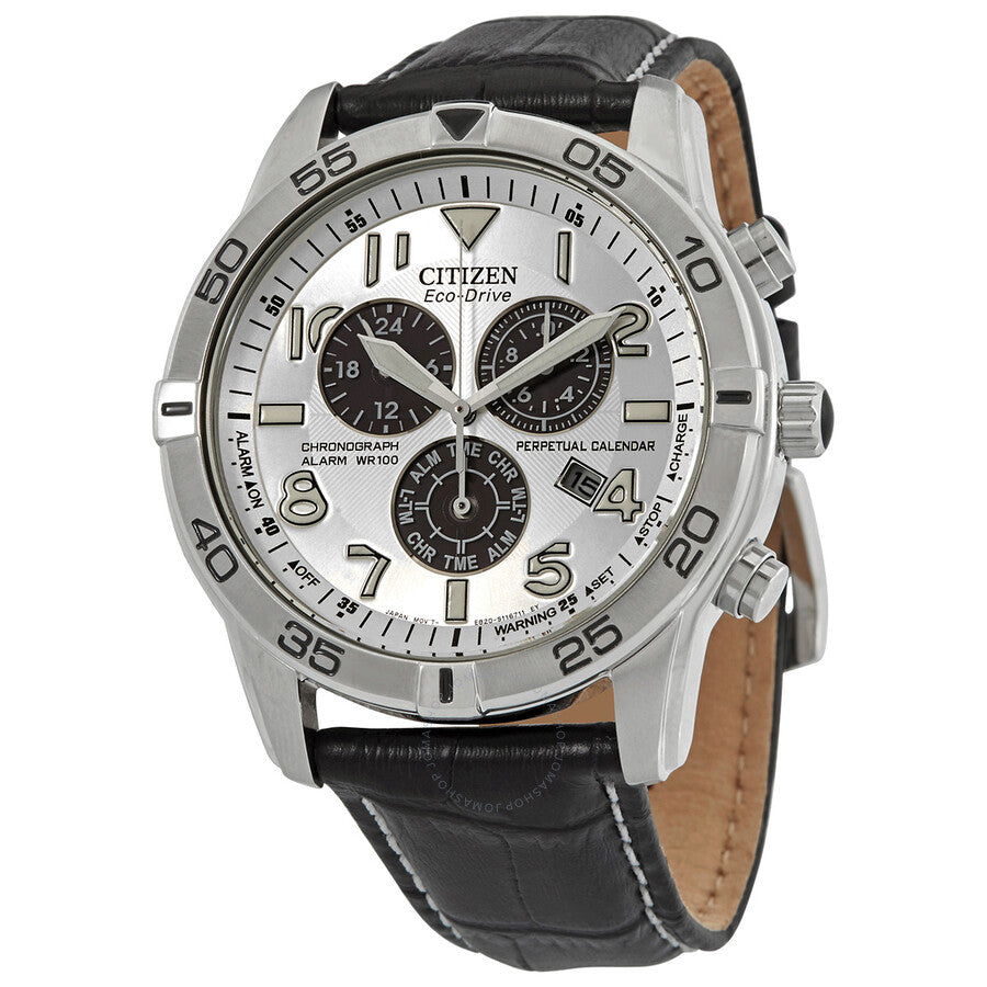 Citizen Chronograph Quartz Silver Dial Men's Watch BL5470-14A - Dawson Watches