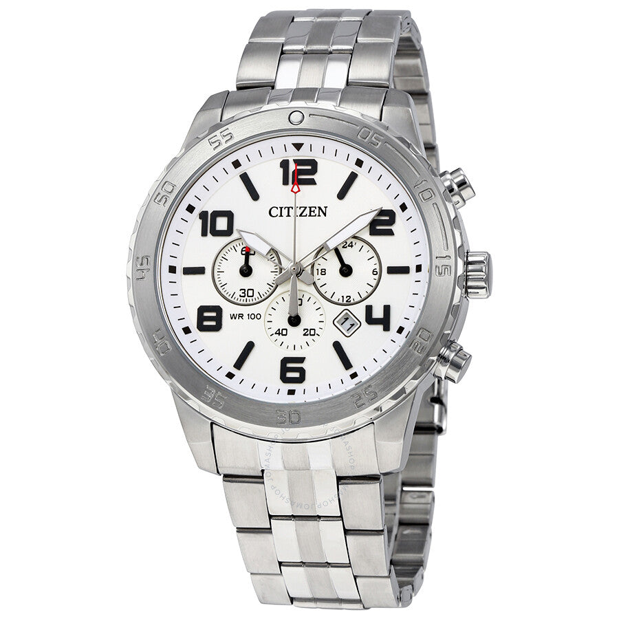 Citizen Chronograph Silver Dial Men's Watch AN8130-53A - Dawson Watches