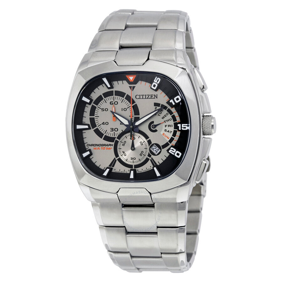 Citizen Chronograph Silver Dial Men's Watch AN9000-53C - Dawson Watches