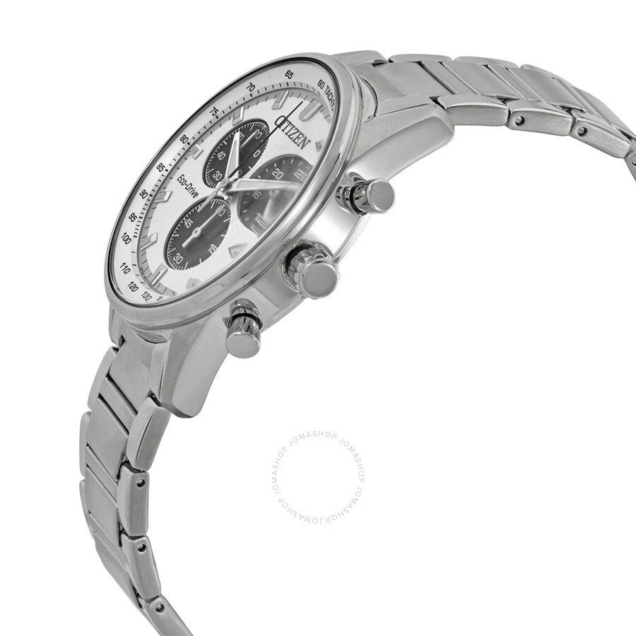 Citizen Chronograph Silver Dial Men's Watch AT2390-82A - Dawson Watches #2