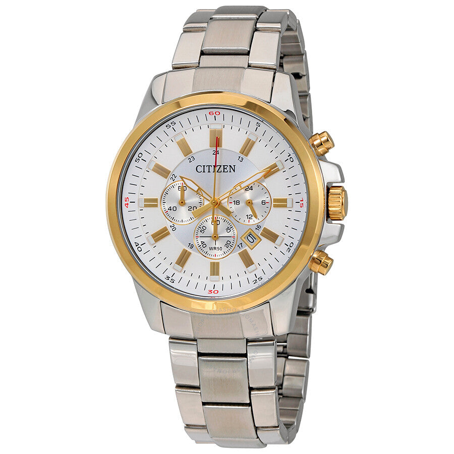 Citizen Chronograph White Dial Men's Watch AN8084-59A - Dawson Watches