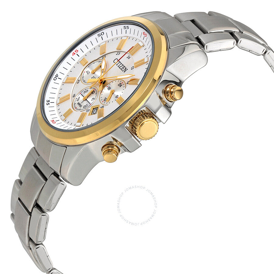 Citizen Chronograph White Dial Men's Watch AN8084-59A - Dawson Watches #2