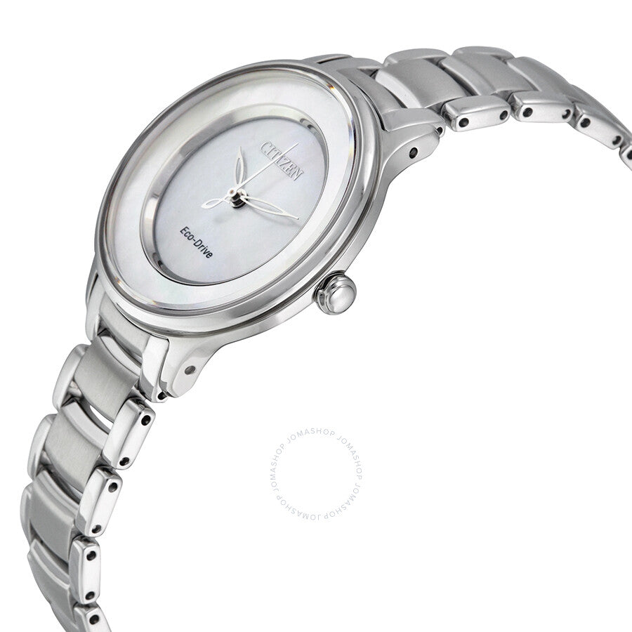Citizen Circle of Time Mother of Pearl Dial Ladies Watch EM0380-81D - Dawson Watches #2
