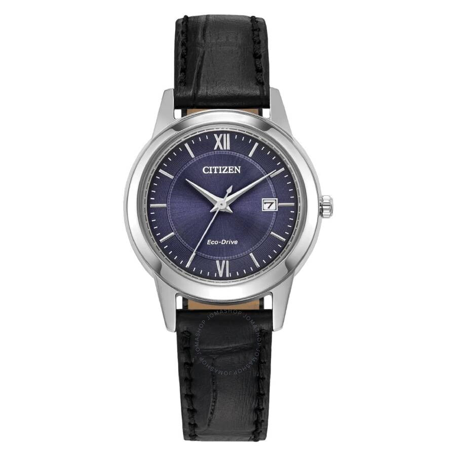 Citizen Classic Eco-Drive Blue Dial Ladies Watch FE1087-01L - Dawson Watches