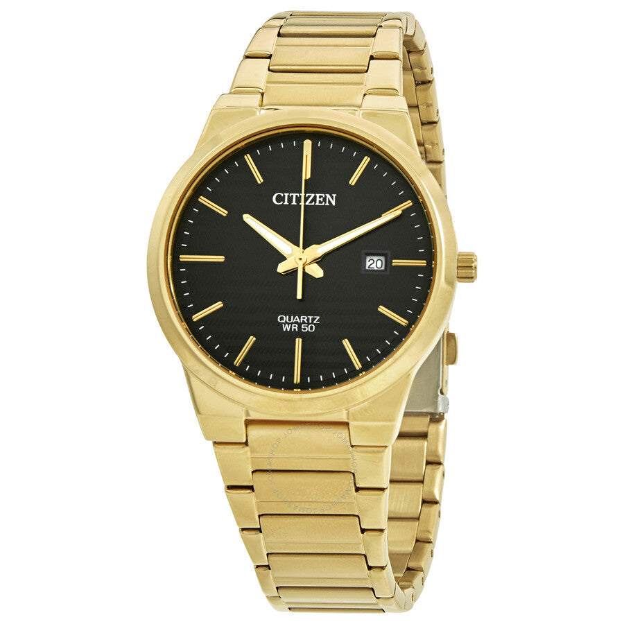Citizen Classic Quartz Black Dial Men's Watch BI5062-55E - Dawson Watches