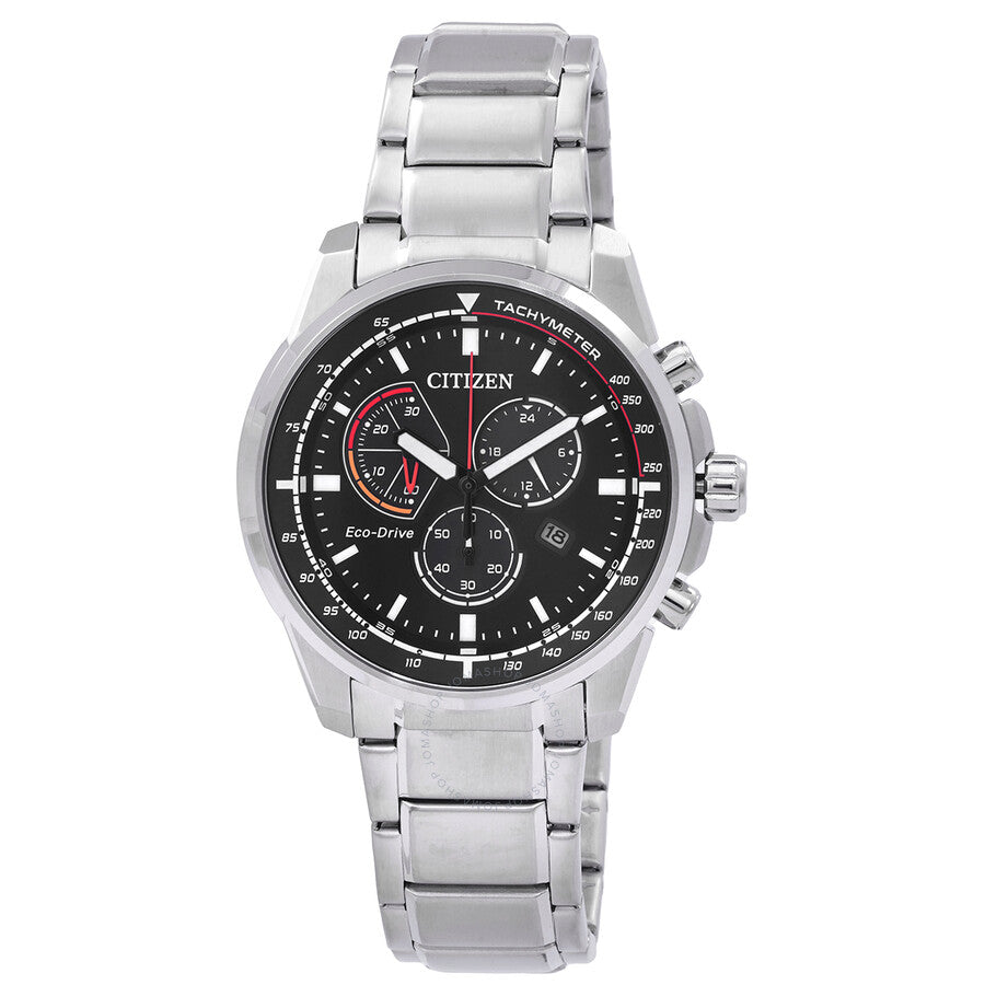Citizen Core Chronograph Black Dial Men's Watch AT1190-87E - Dawson Watches