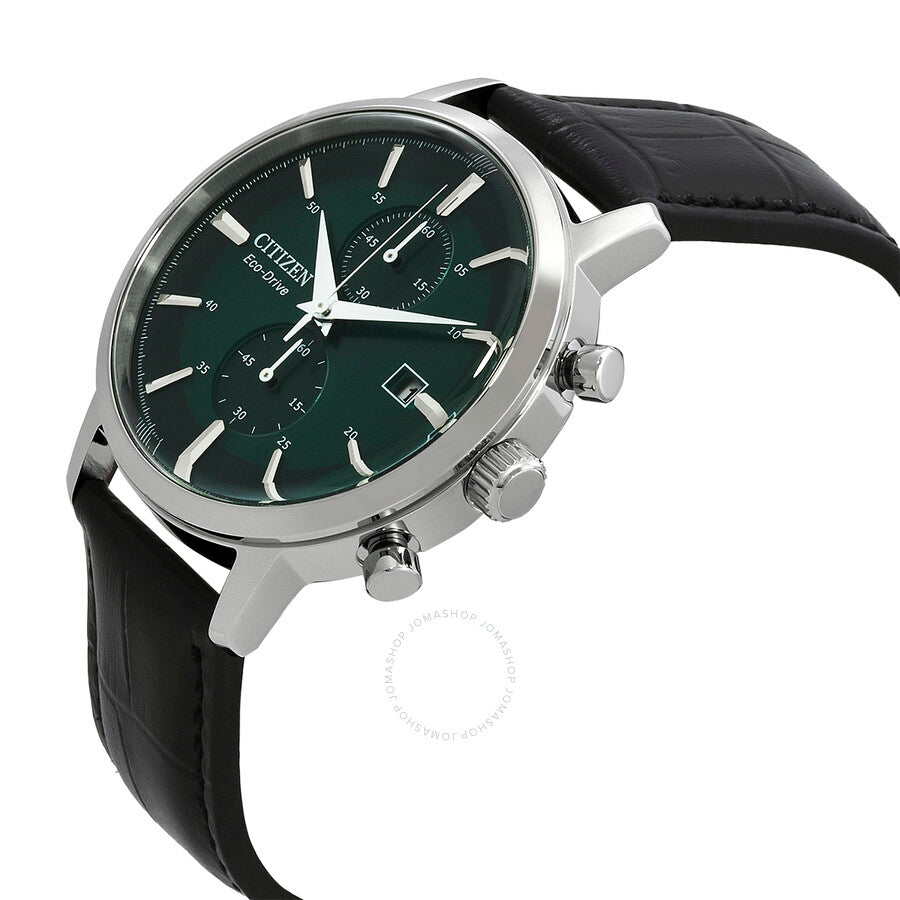 Citizen Core Collection Chronograph Quartz Green Dial Men's Watch CA7069-24X - Dawson Watches #2