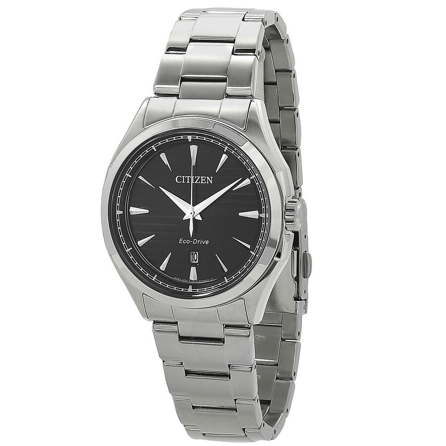 Citizen Core Eco-Drive Black Dial Men's Watch AW1750-85E - Dawson Watches