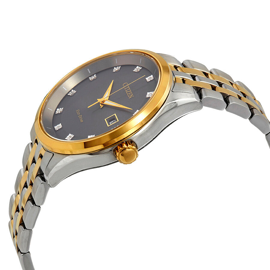 Citizen Corso Diamond Grey Dial Two-tone Men's Watch BM7258-54H - Dawson Watches #2