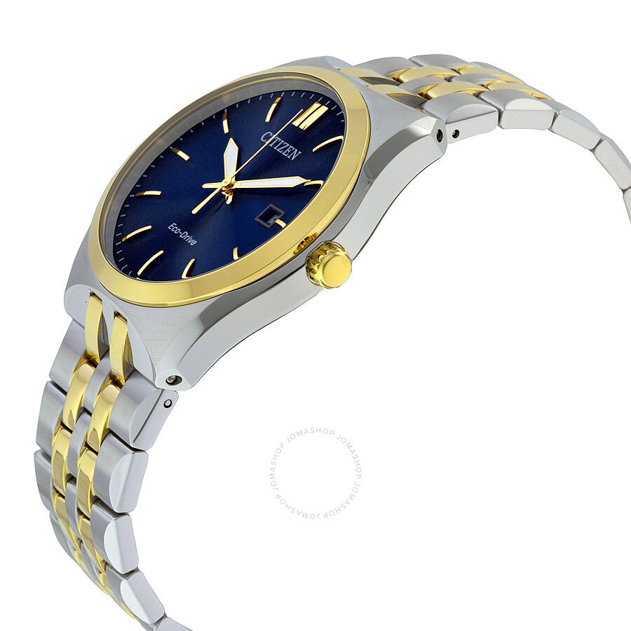 Citizen Corso Eco-Drive Blue Dial Two-tone Men's Watch BM7334-58L - Dawson Watches #2