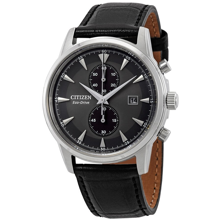 Citizen Corso Eco-Drive Chronograph Grey Dial Men's Watch CA7000-04H - Dawson Watches
