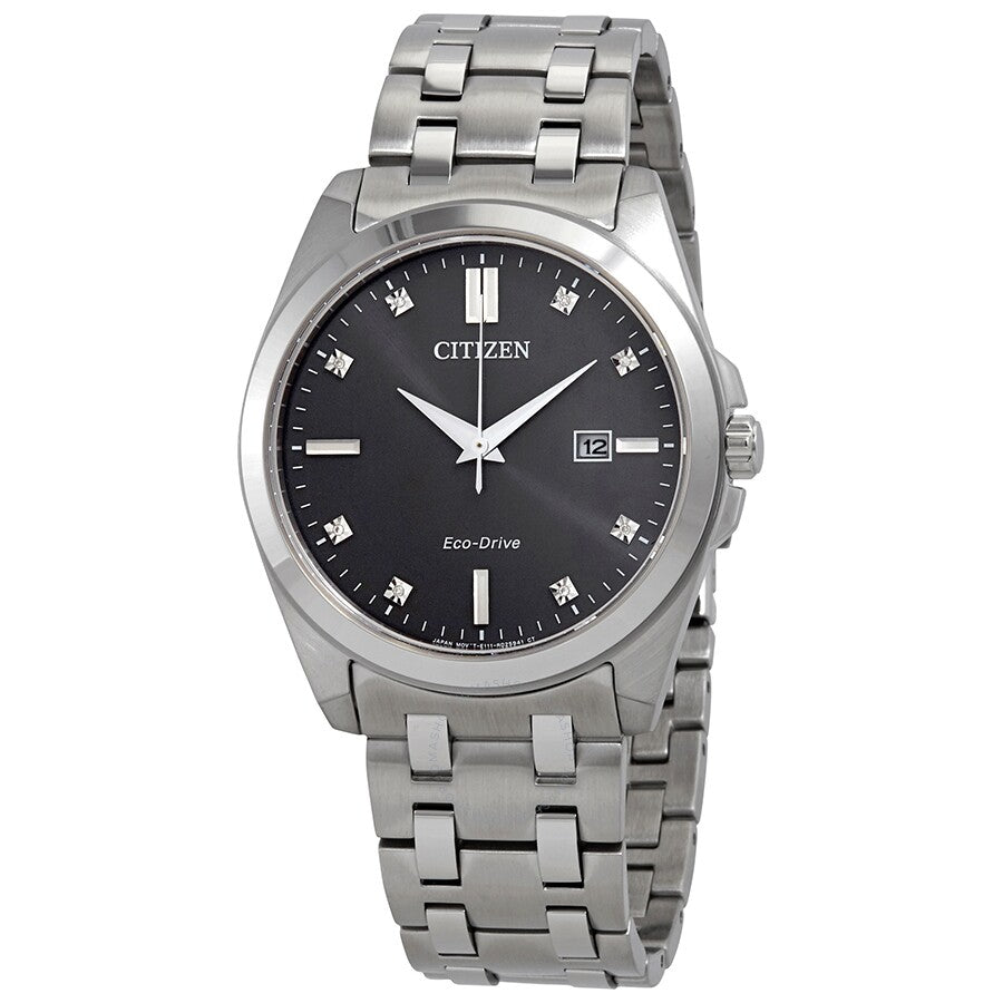 Citizen Corso Eco-Drive Grey Dial Men's Watch BM7100-59H - Dawson Watches