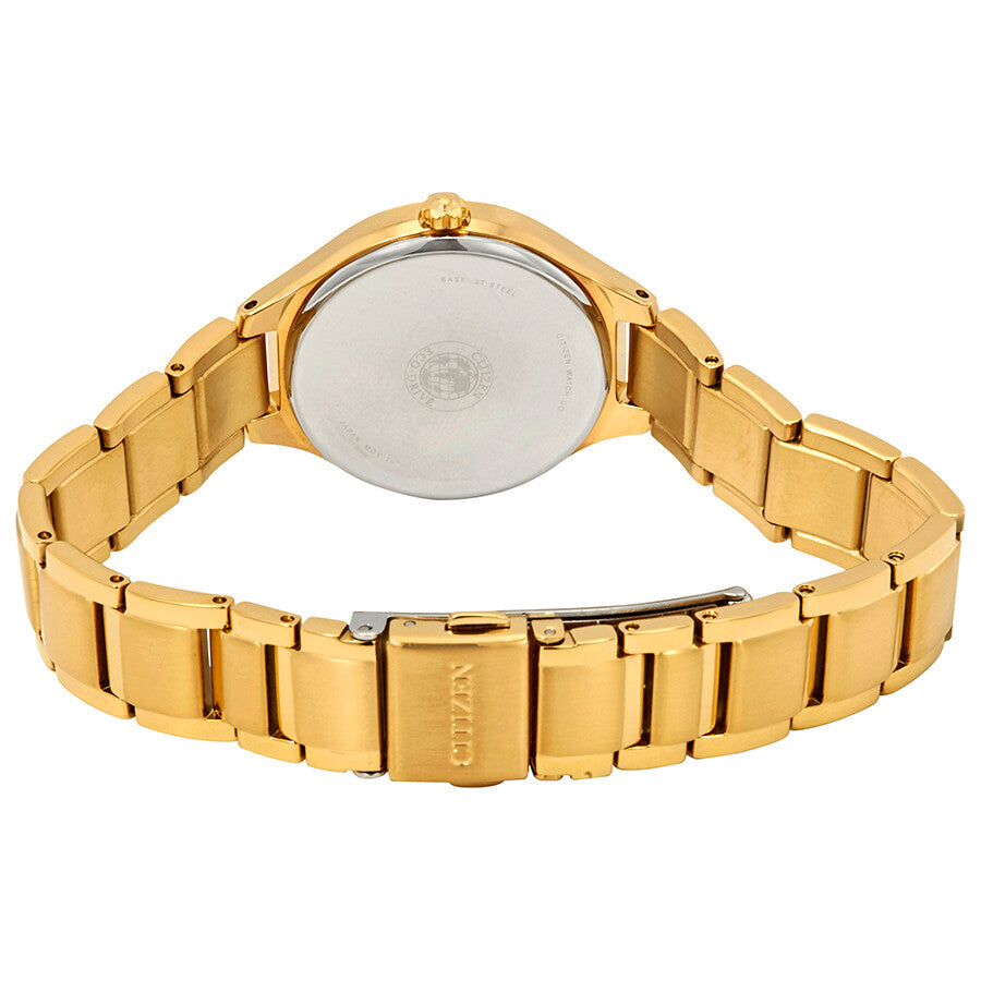 Citizen Corso Silver Dial Gold-tone Ladies Watch FE2102-55A - Dawson Watches #3