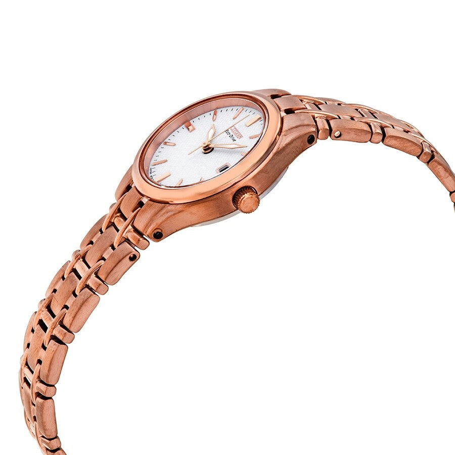 Citizen Corso White Dial Ladies Rose Gold-tone Watch EW1263-52A - Dawson Watches #2