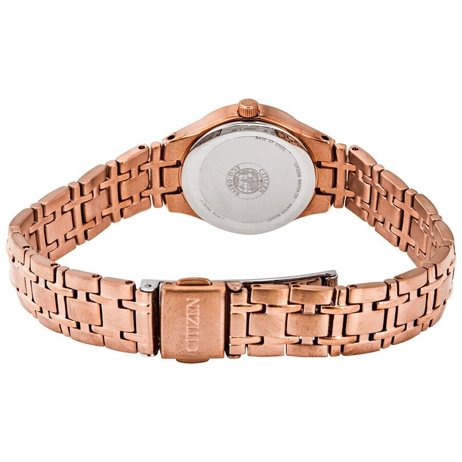 Citizen Corso White Dial Ladies Rose Gold-tone Watch EW1263-52A - Dawson Watches #3