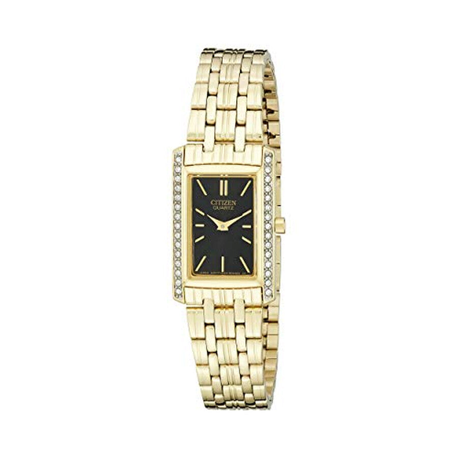 Citizen Crystal Black Dial Ladies Watch EK1122-50E - Dawson Watches