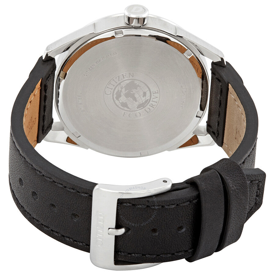 Citizen CTO Silver Dial Men's Leather Watch BM7410-01A - Dawson Watches #3