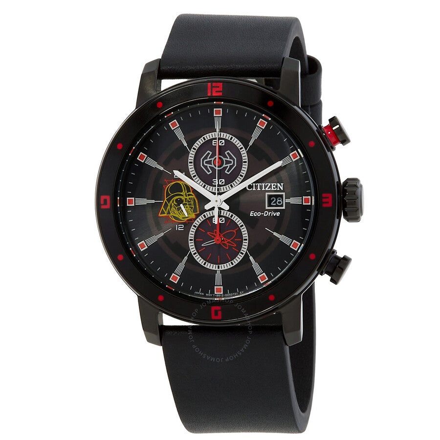Citizen Darth Vader Chronograph Black Dial Men's Watch CA0769-04W - Dawson Watches