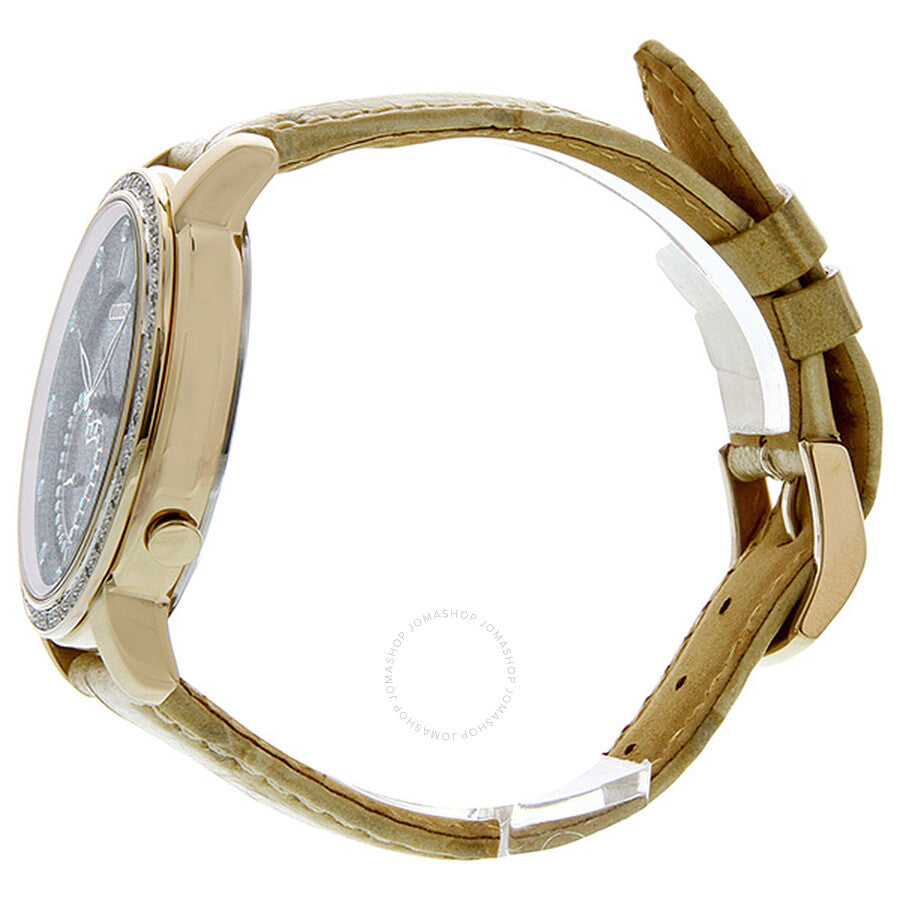 Citizen Desire Eco-Drive Diamond Brown Dial Rose Gold-Tone Ladies Watch EV1003-09X - Dawson Watches #3