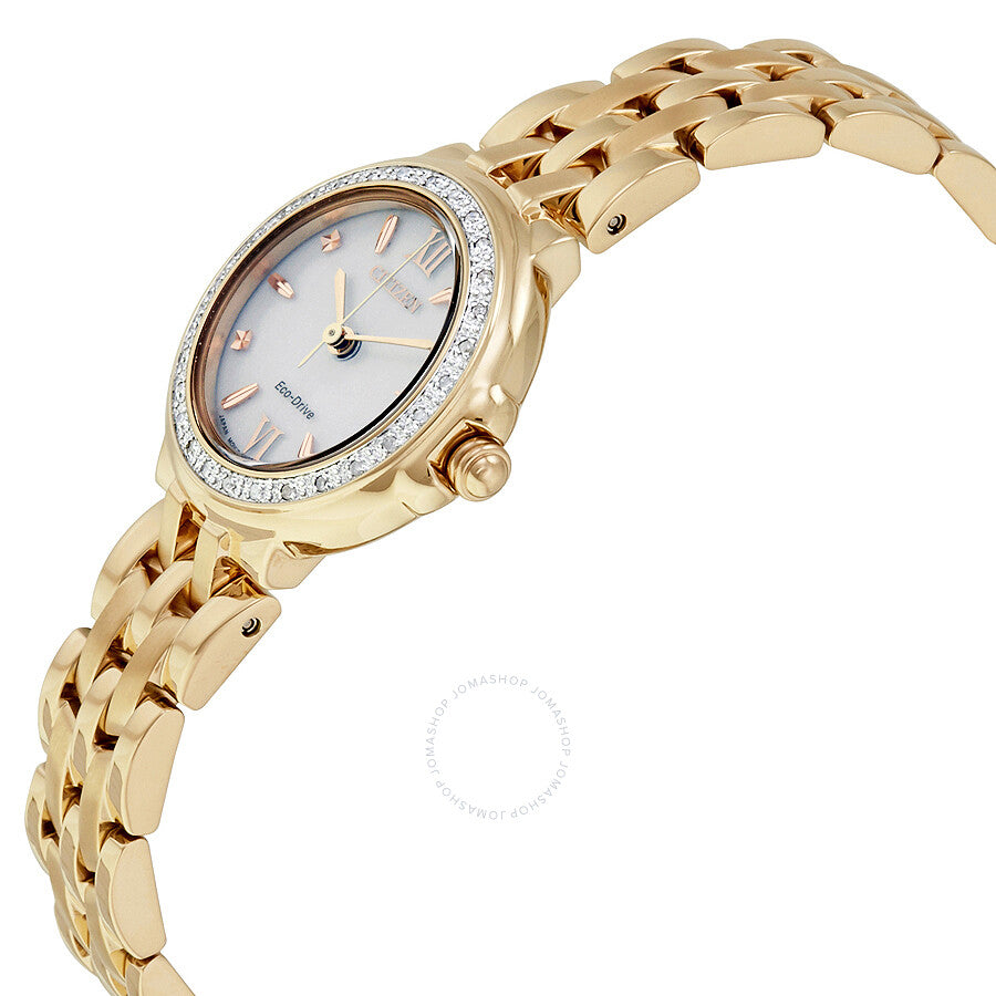 Citizen Diamond White Dial Ladies Watch EM0443-59A - Dawson Watches #2