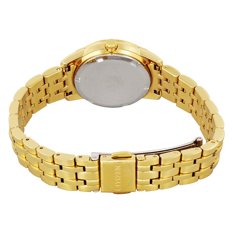 Citizen Diamond Silver Dial Yellow Gold-tone Ladies Watch EW2392-54A - Dawson Watches #3