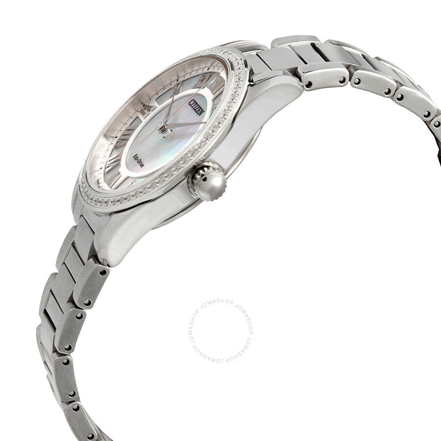 Citizen Diamond Mother of Pearl Dial Ladies Watch EM0880-54D - Dawson Watches #2