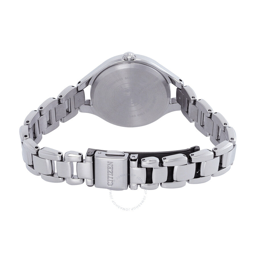 Citizen Diamond Mother of Pearl Dial Titanium Ladies Watch EW2560-86D - Dawson Watches #3