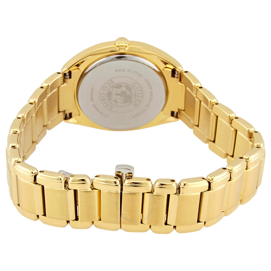 Citizen Diamond White Dial Gold-tone Ladies Watch EM0313-54A - Dawson Watches #3