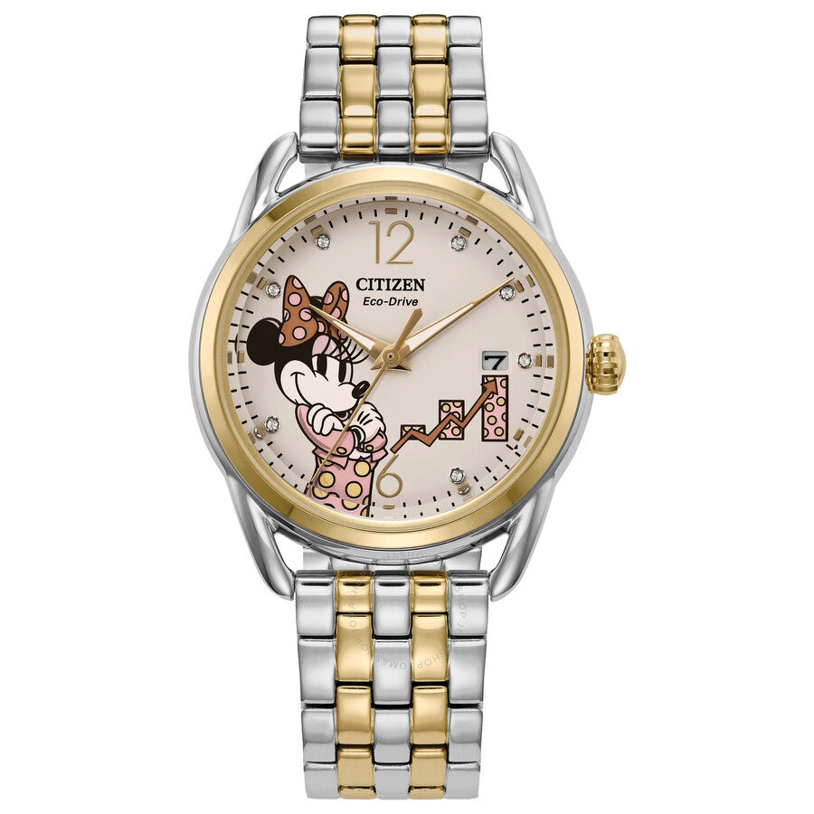 Citizen Disney Empowered Minnie Mouse Ladies Watch FE6084-70W - Dawson Watches