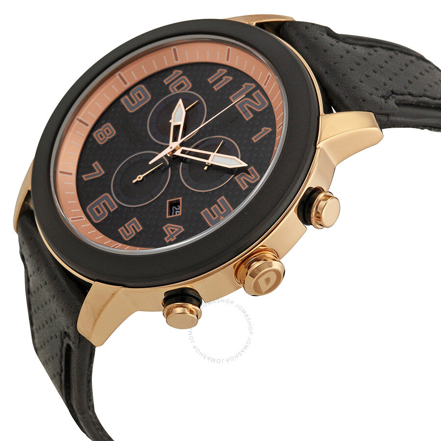 Citizen Drive Black Dial Chronograph Black Leather Men's Watch AT2233-05E - Dawson Watches #2