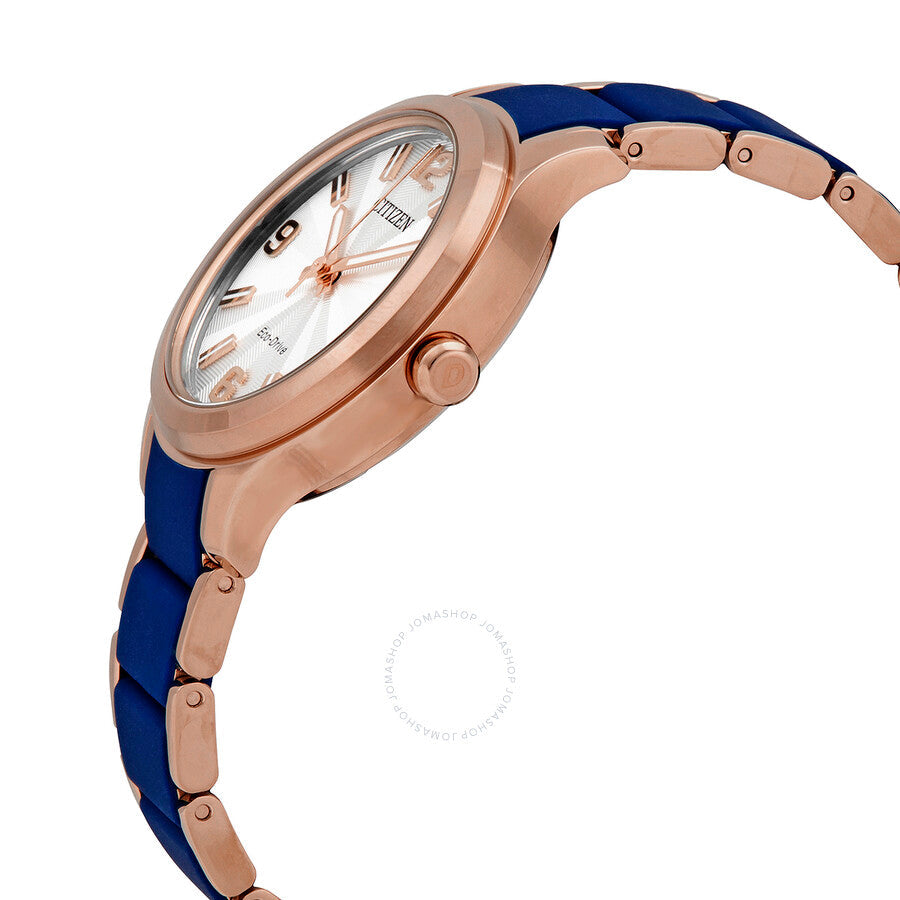 Citizen Drive Eco-Drive Silver Dial Ladies Watch FE7073-71A - Dawson Watches #2